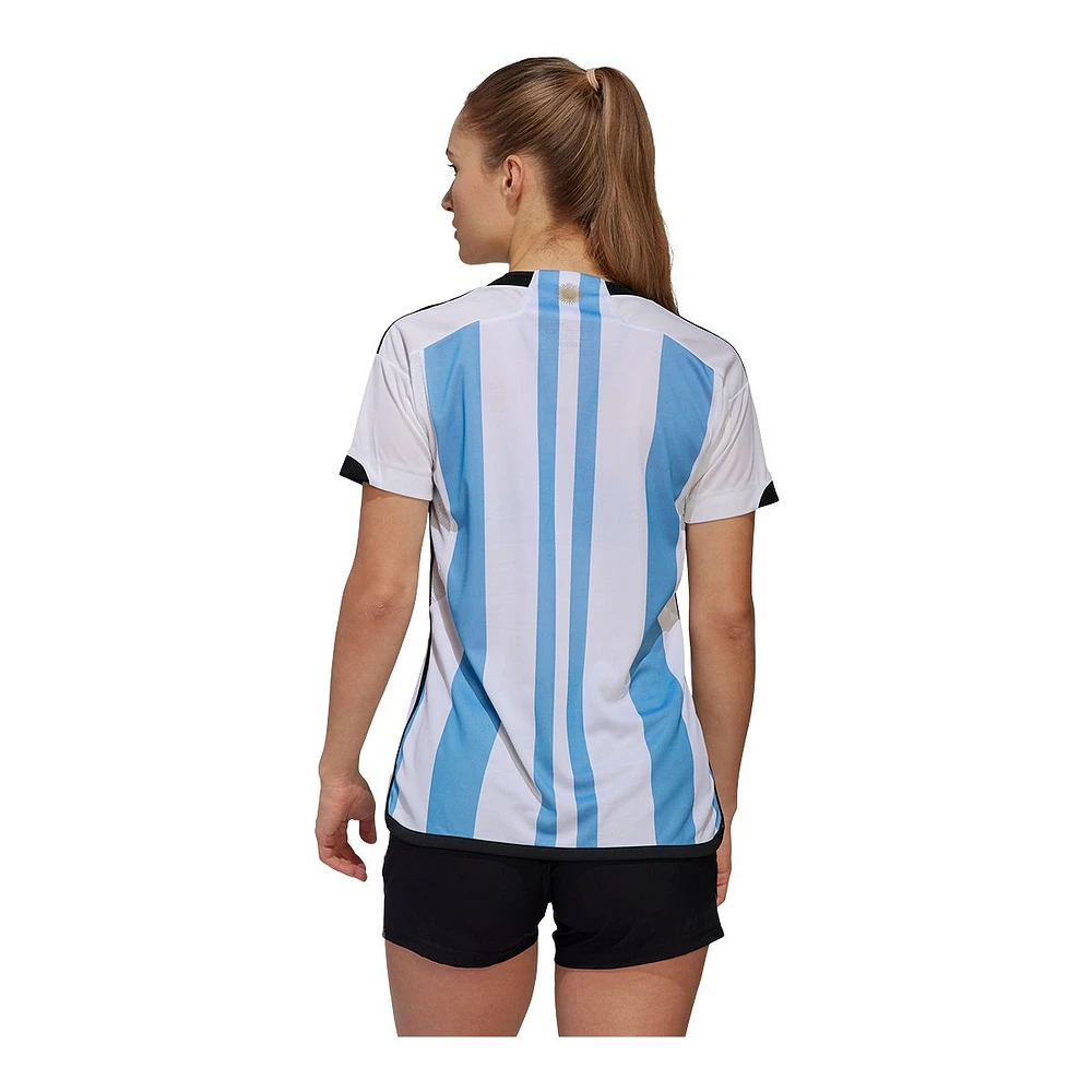 Argentina adidas Women's Replica Soccer Jersey, Football, International