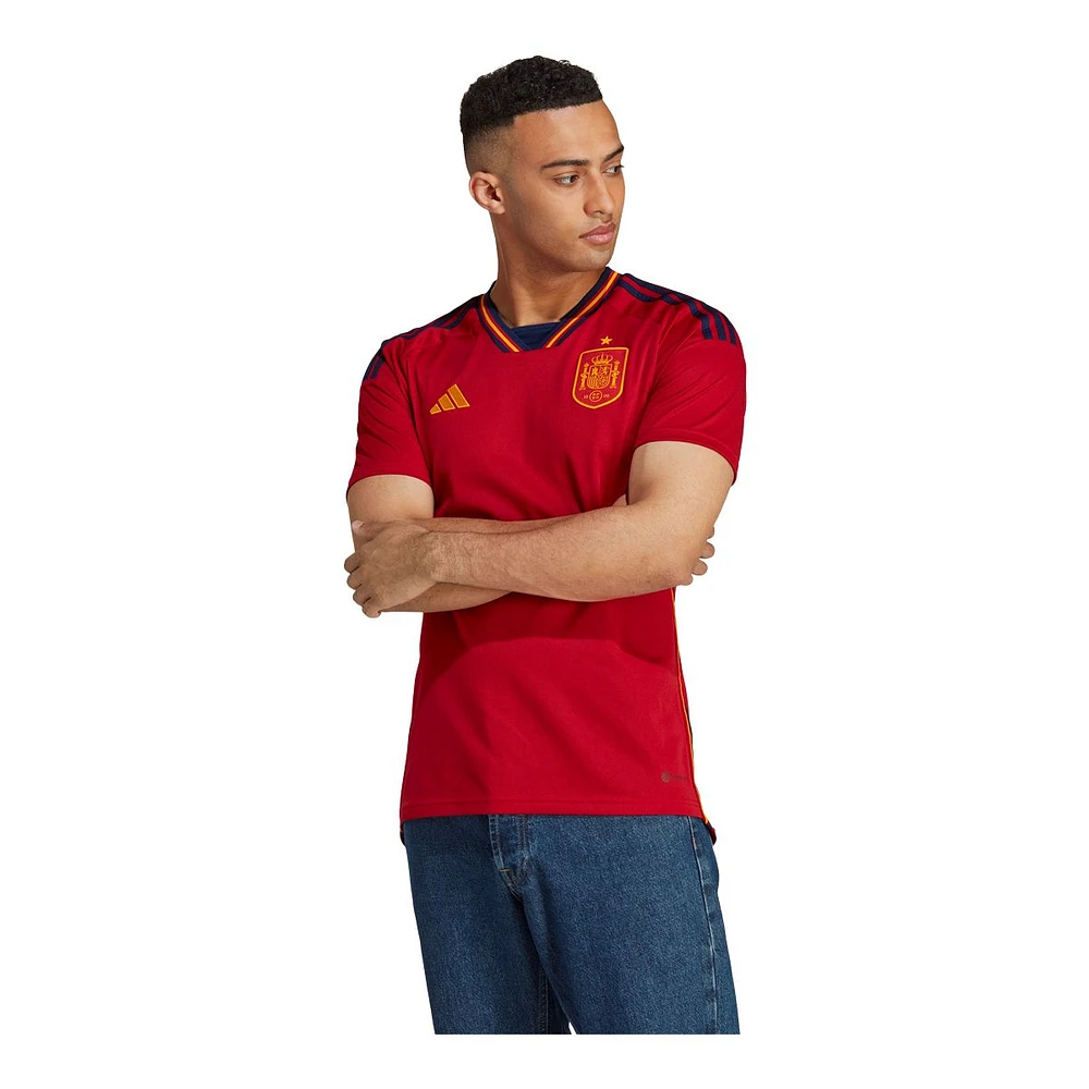 Spain adidas Men's Replica Soccer Jersey, Football, International