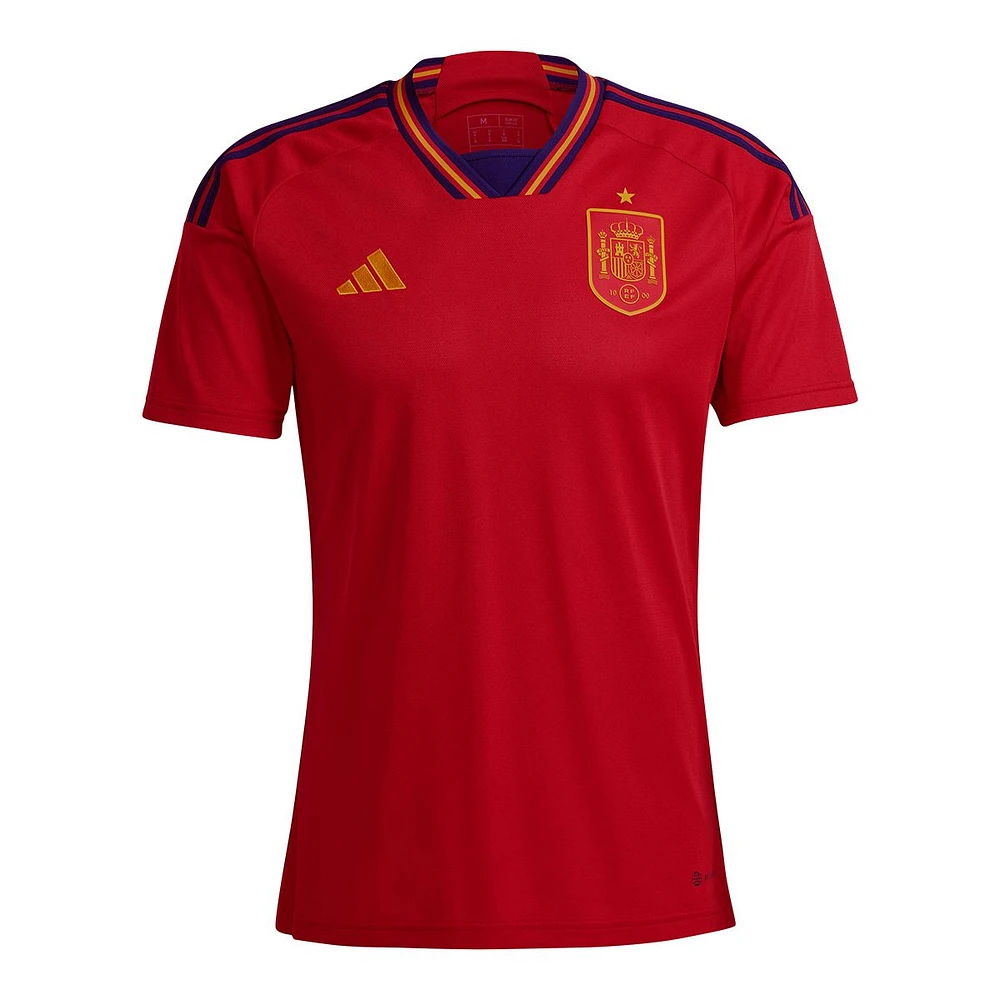 Spain adidas Men's Replica Soccer Jersey, Football, International