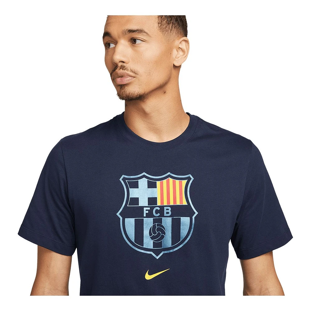 FC Barcelona Nike Crest DK T Shirt