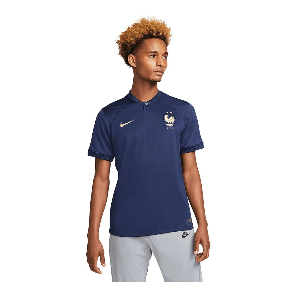 France Nike Men's Replica Soccer Jersey, Football, International