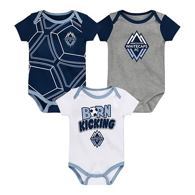 Infant Vancouver Whitecaps MLS Best Winger Three Piece Creeper Set