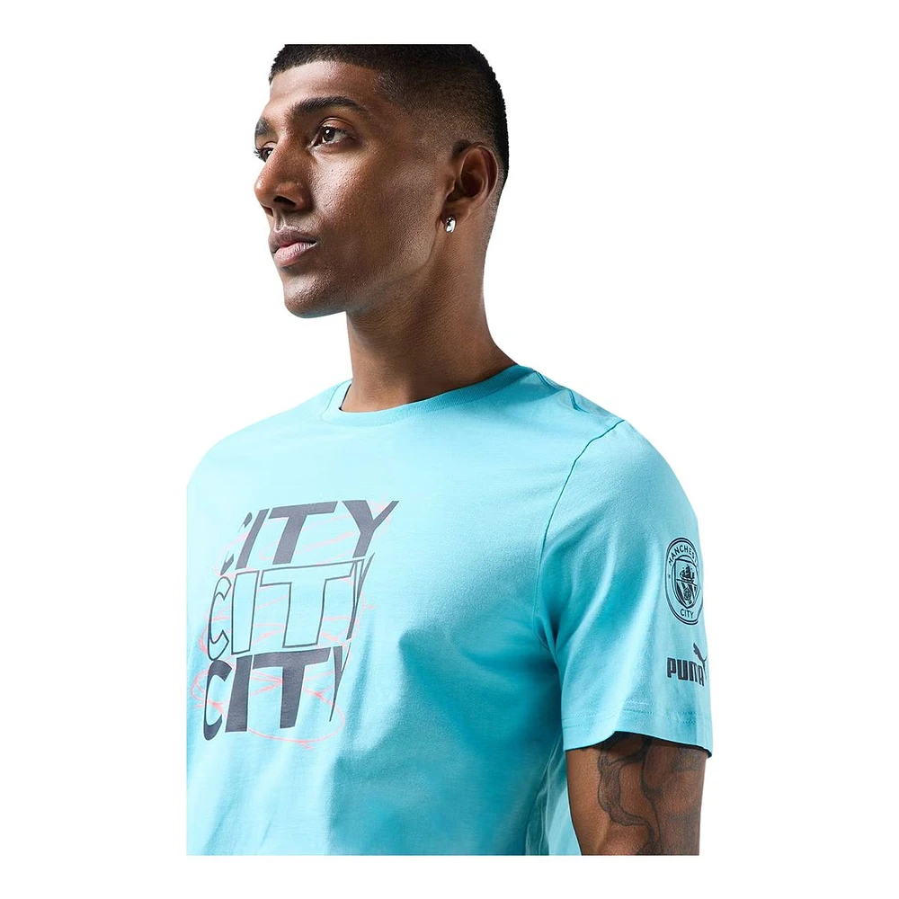 Manchester City F.C. PUMA Graphic T Shirt