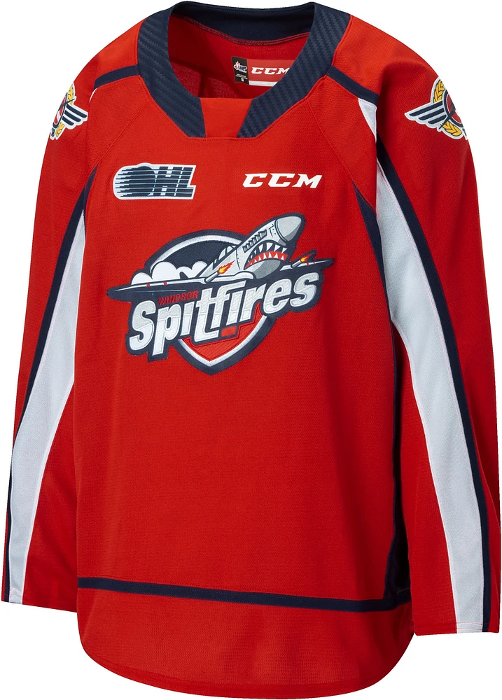 Youth Windsor Spitfires CCM Quicklite Jersey