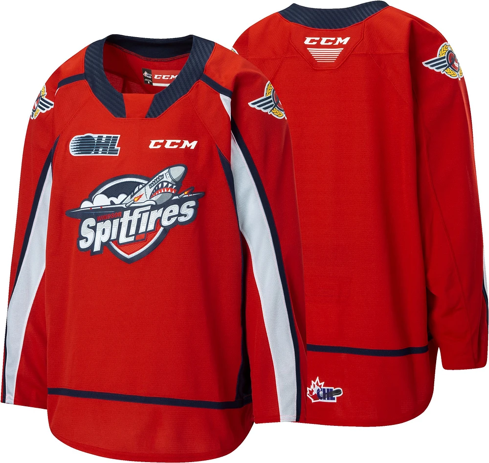 Youth Windsor Spitfires CCM Quicklite Jersey