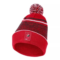 Team Canada Nike Cuffed Pom Knit Hat, IIHF, Hockey