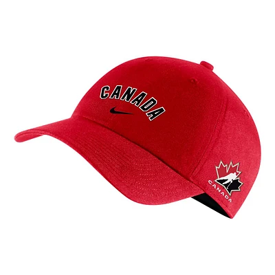 Team Canada Nike Heritage86 Adjustable Cap