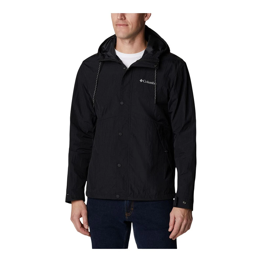 Columbia Men's Baxter Falls Jacket, Hooded, Water-Resistant