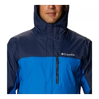 Columbia Men's Pouring Adventure II Hooded Rain Jacket, Waterproof, Breathable, Lightweight