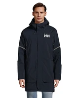 Helly Hansen Men's Oslo Winter Parka/Jacket, Long, Insulated Synthetic, Hooded, Waterproof