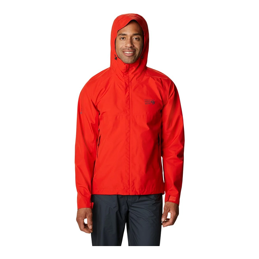 Mountain Hardwear Men's Exposure 2 Paclite Rain Jacket