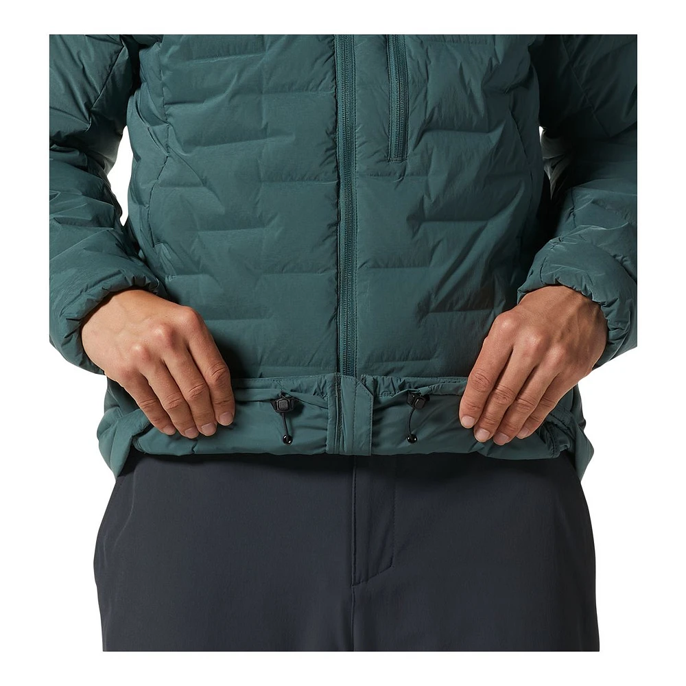 Mountain Hardwear Men's Stretchdown Midlayer Jacket, Insulated Down, Hooded, Water-Repellent