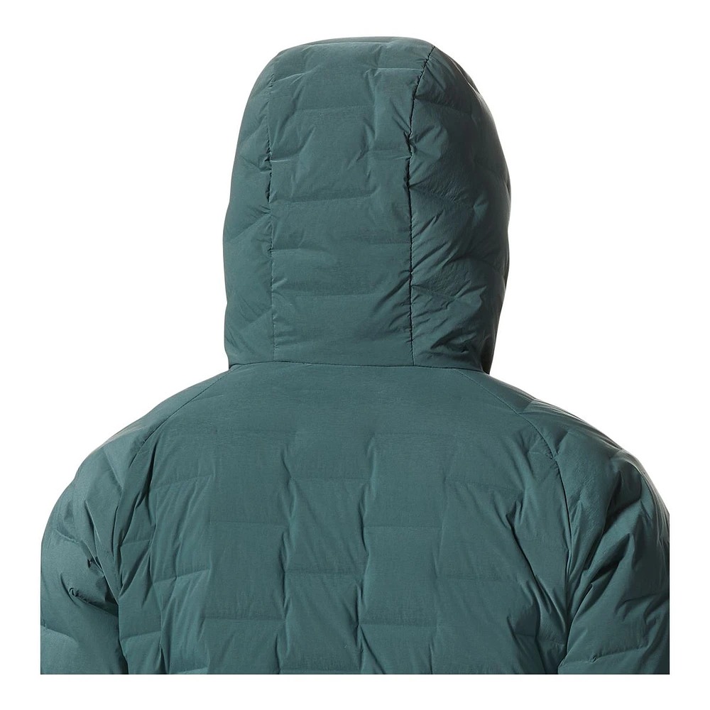 Mountain Hardwear Men's Stretchdown Midlayer Jacket, Insulated Down, Hooded, Water-Repellent