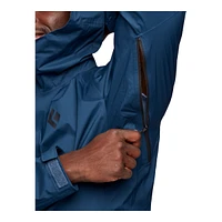 Black Diamond Men's Stormline 2.5L Rain Shell Jacket