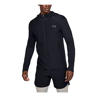 Under Armour Men's Sprint Hybrid Midlayer Jacket, Lightweight, Insulated Synthetic, Hooded