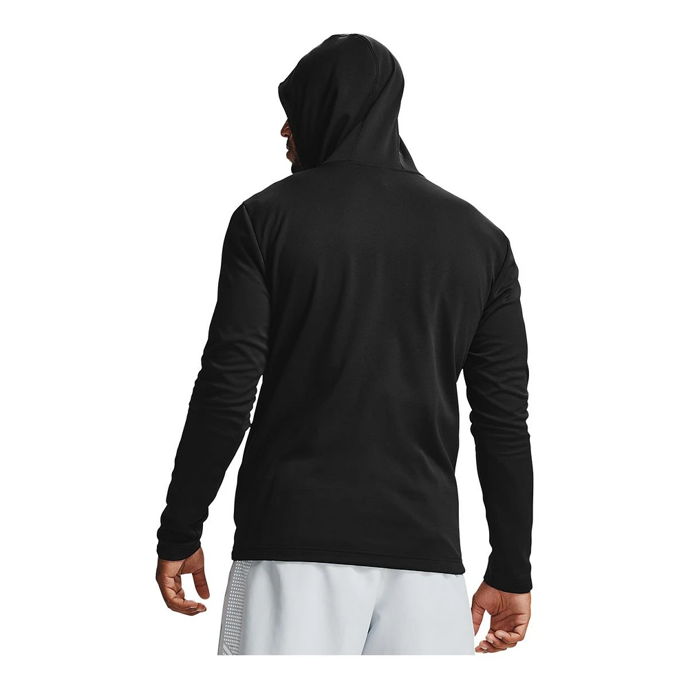 Under Armour Men's Sprint Hybrid Midlayer Jacket, Lightweight, Insulated Synthetic, Hooded