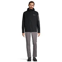 Columbia Men's Tall Heights™️ Hooded Softshell Adjustable Water-Resistant Jacket