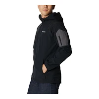 Columbia Men's Tall Heights™️ Hooded Softshell Adjustable Water-Resistant Jacket