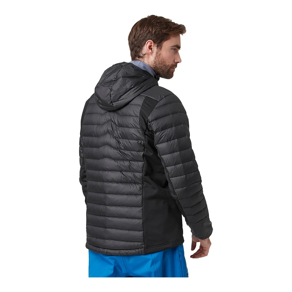 Helly Hansen Men's Verglas Hooded Down Hybrid Insulated Jacket