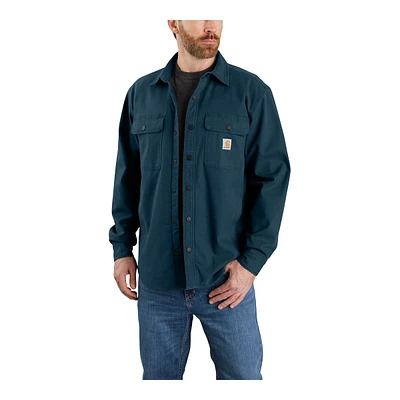 Carhartt Men's Rugged Flex Canvas Shirt Jacket