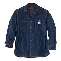 Carhartt Men's Fleece Lined Denim  Jacket