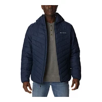 Columbia Men's Eddie Gorge Midlayer Jacket, Insulated Synthetic, Hooded, Water Resistant