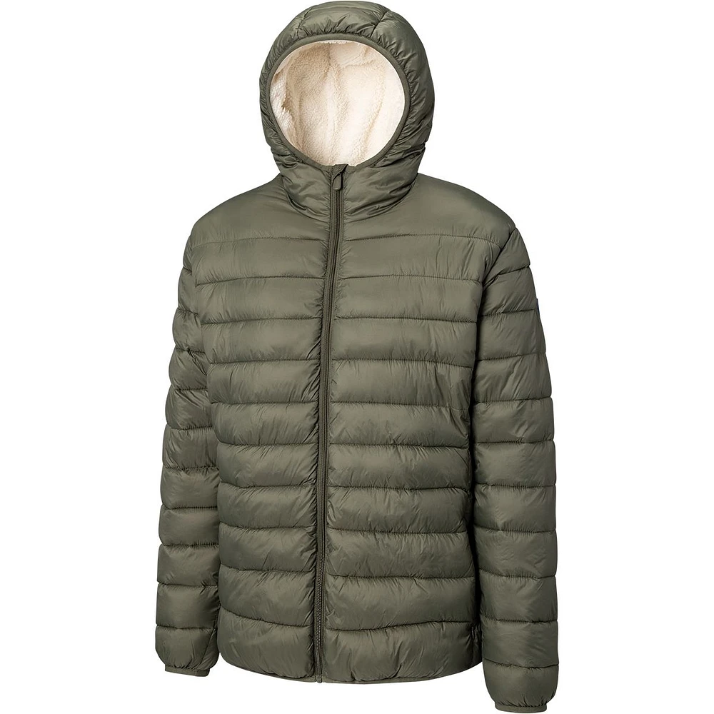 Polar Bare Men's Sherpa Lined Jacket