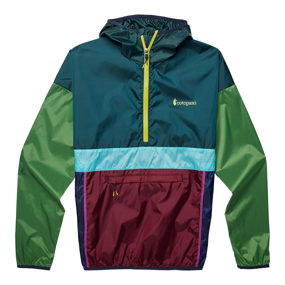 Cotopaxi Men's Teca Half-Zip Lightweight Packable Windbreaker Jacket