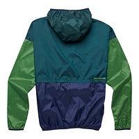 Cotopaxi Men's Teca Half-Zip Lightweight Packable Windbreaker Jacket