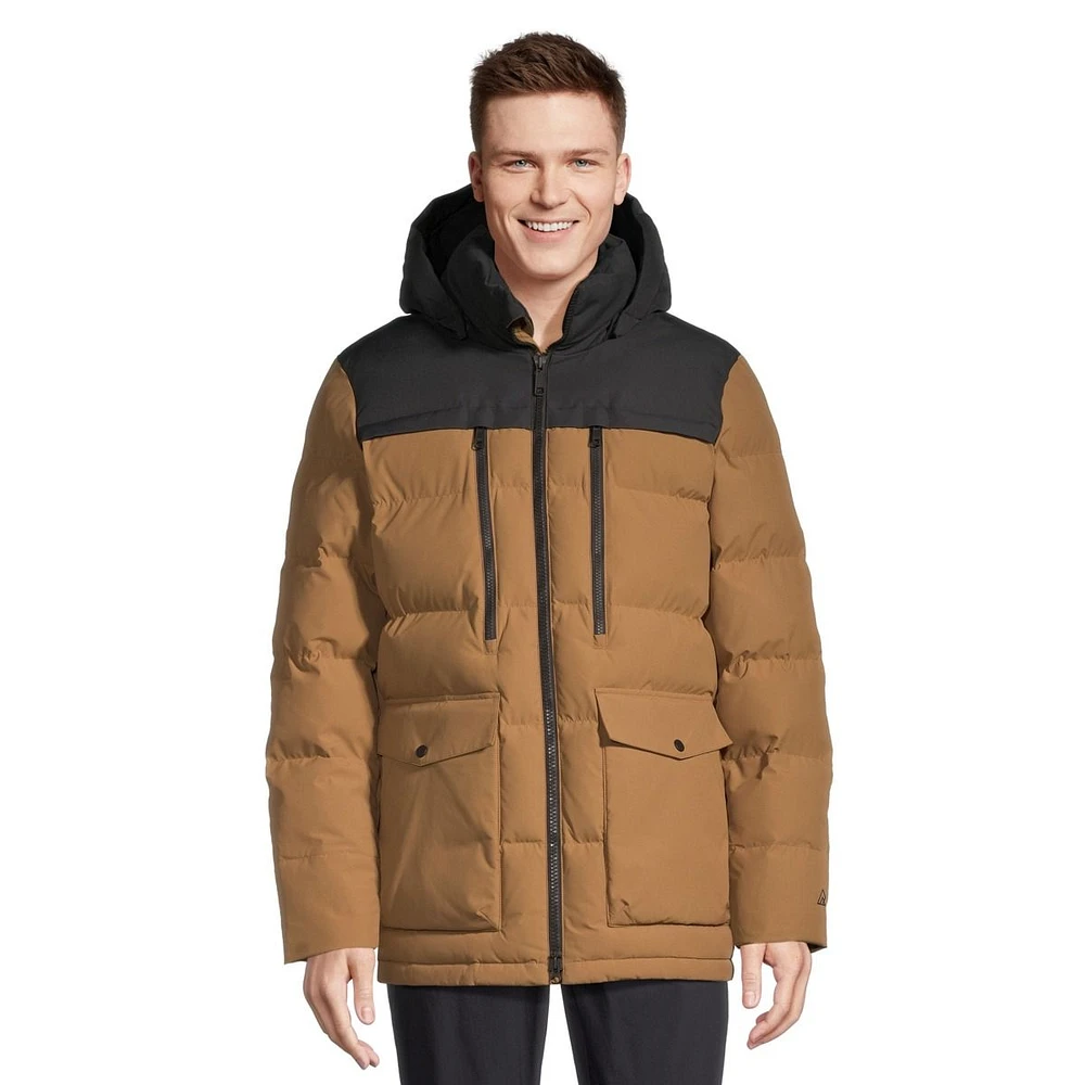 Ripzone Men's Berkley Quilted Parka Jacket