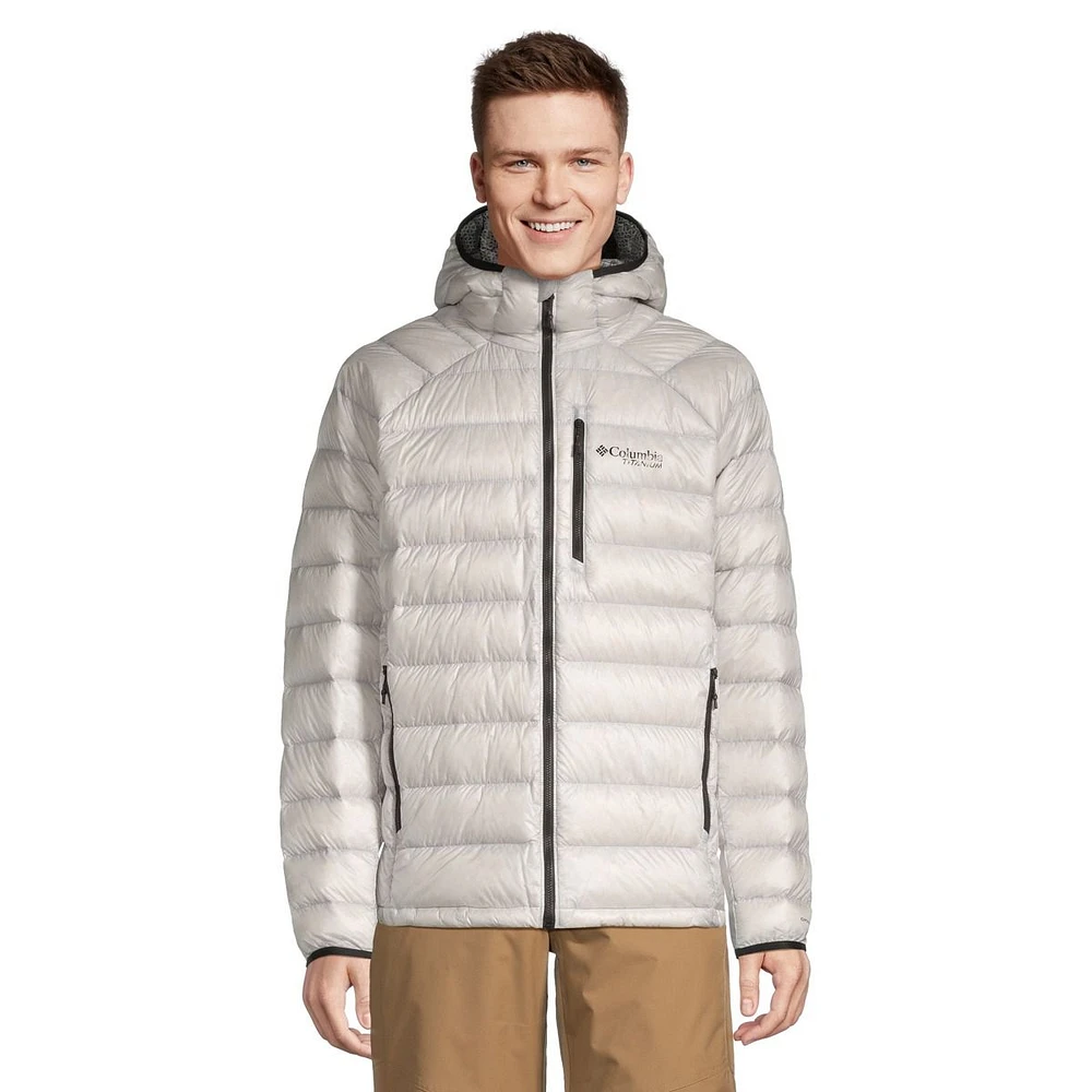 Columbia Men's Titanium Down Hooded Jacket