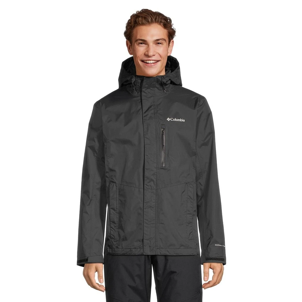 Columbia Men's Pouring Adventure Rain Jacket