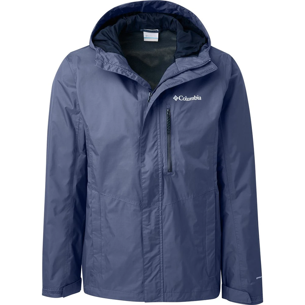 Columbia Men's Pouring Adventure Rain Jacket