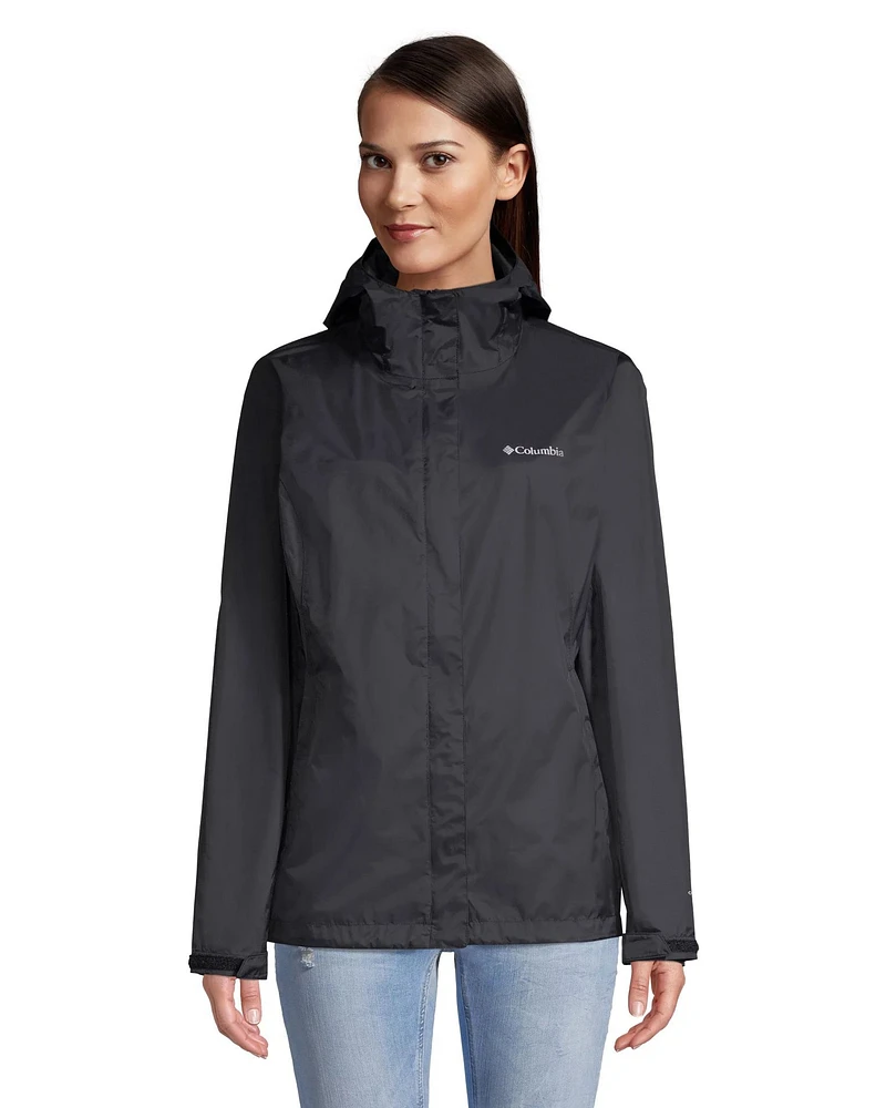 Columbia Women's Arcadia II Omni-TECH™ Waterproof-Breathable Hooded Packable Rain Jacket