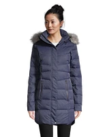 Columbia Women's Montferland Winter Parka/Jacket, Long, Insulated, Removable Hood