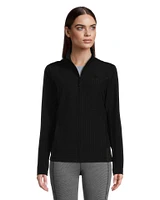 Woods Women's Harris Hybrid Tech Fleece Jacket