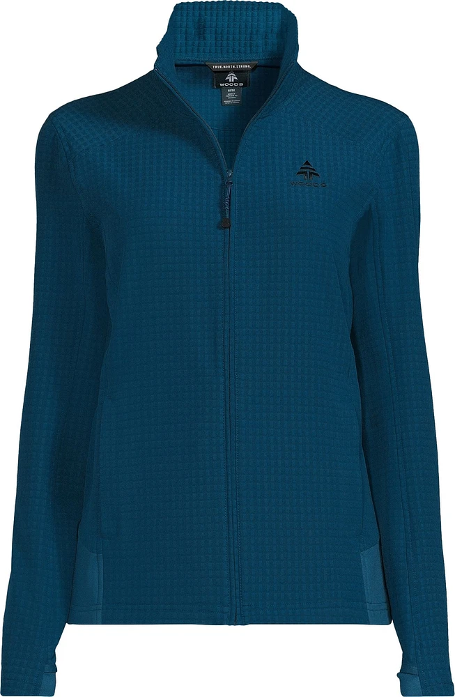 Woods Women's Harris Hybrid Tech Fleece Jacket