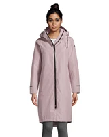 Helly Hansen Women's Aspire Hooded Rain Jacket, Breathable, Waterproof, Insulated, Long