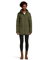 McKINLEY Women's Diana Winter Parka/Jacket, Long, Insulated Synthetic, Hooded, Durable