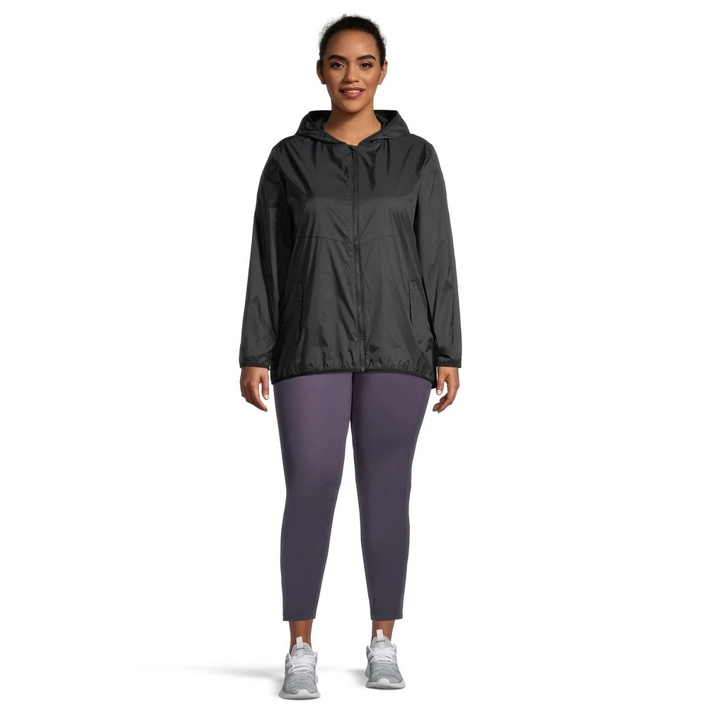 Ripzone Women's Plus Packable Windbreaker Jacket