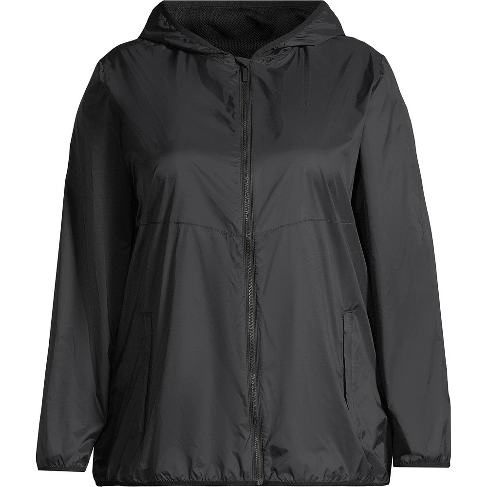 Ripzone Women's Plus Packable Windbreaker Jacket