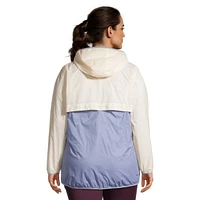 Ripzone Women's Plus Packable Windbreaker Jacket