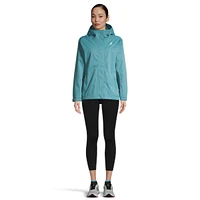 Woods Women's Toba 2L Hooded Rainshell Jacket