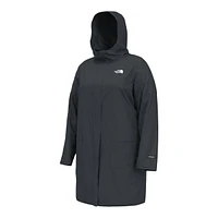 The North Face Women's Plus City Breeze II Hooded Rain Parka, Waterproof, Windbreaker