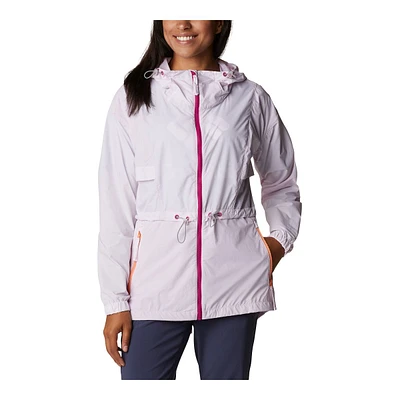 Columbia Women's Punchbowl Omni-Shade™ Packable Water-Resistant Hooded Jacket