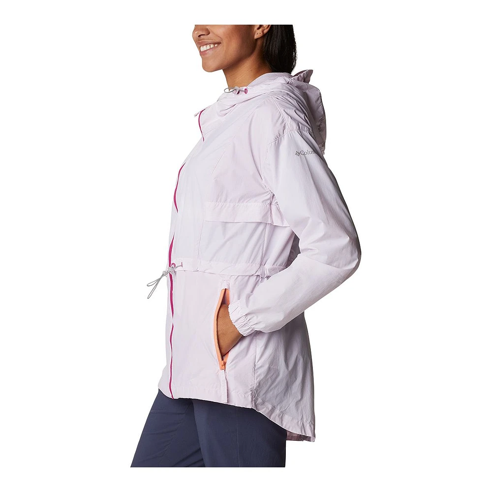 Columbia Women's Punchbowl Omni-Shade™ Packable Water-Resistant Hooded Jacket