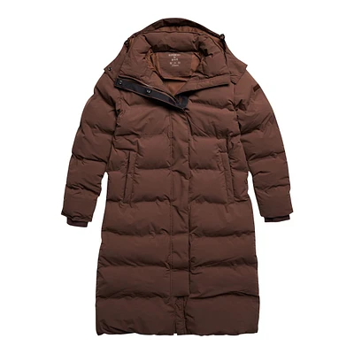 Superdry Women's Train Longline Padded Jacket