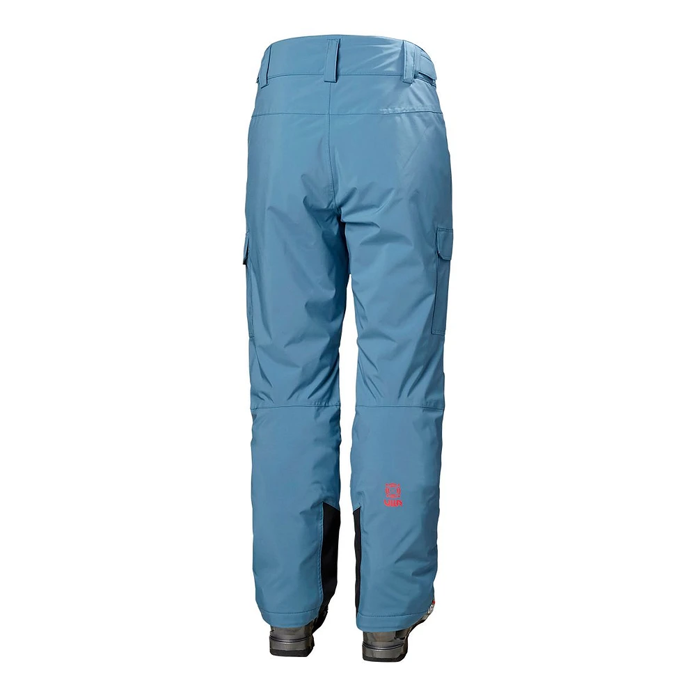 Helly Hansen Women's Switch Cargo Snow Pants, Insulated, Ski, Winter, Waterproof