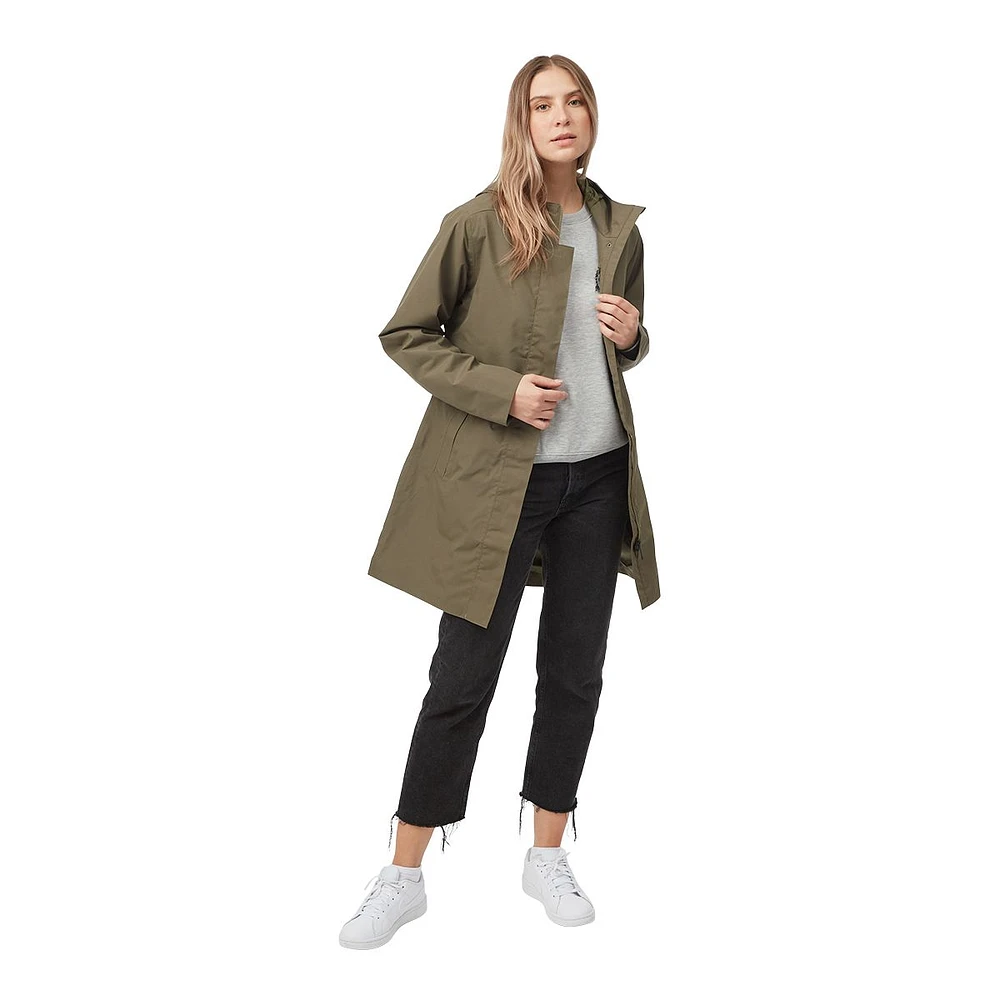 Tentree Women's Long Rain Jacket