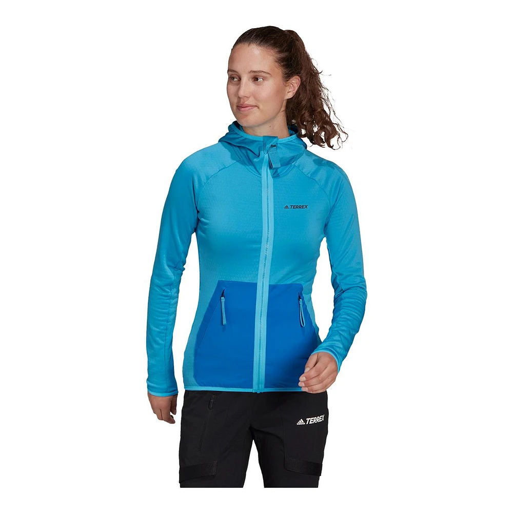 adidas Women's Terrex Fleece Hiking Jacket